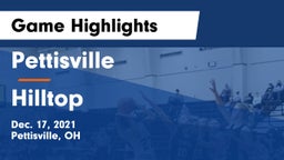 Pettisville  vs Hilltop  Game Highlights - Dec. 17, 2021