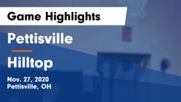 Pettisville  vs Hilltop  Game Highlights - Nov. 27, 2020