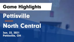 Pettisville  vs North Central  Game Highlights - Jan. 22, 2021