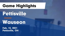 Pettisville  vs Wauseon  Game Highlights - Feb. 13, 2021