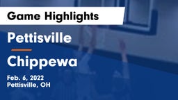 Pettisville  vs Chippewa  Game Highlights - Feb. 6, 2022
