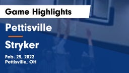 Pettisville  vs Stryker  Game Highlights - Feb. 25, 2022