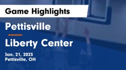 Pettisville  vs Liberty Center  Game Highlights - Jan. 21, 2023