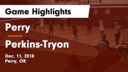 Perry  vs Perkins-Tryon  Game Highlights - Dec. 11, 2018