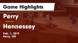 Perry  vs Hennessey  Game Highlights - Feb. 1, 2019