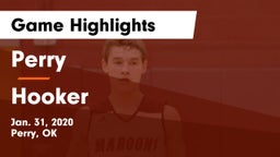 Perry  vs Hooker Game Highlights - Jan. 31, 2020