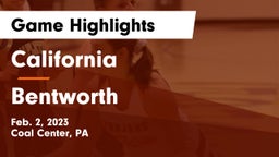 California  vs Bentworth  Game Highlights - Feb. 2, 2023