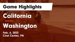 California  vs Washington  Game Highlights - Feb. 6, 2023