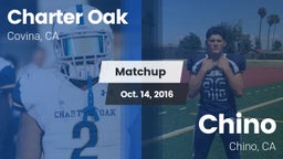 Matchup: Charter Oak High vs. Chino  2016