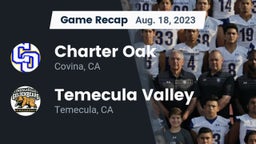Recap: Charter Oak  vs. Temecula Valley  2023