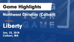 Northwest Christian  (Colbert) vs Liberty Game Highlights - Jan. 23, 2018
