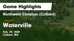 Northwest Christian  (Colbert) vs Waterville Game Highlights - Feb. 29, 2020