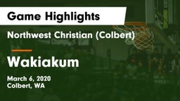 Northwest Christian  (Colbert) vs Wakiakum Game Highlights - March 6, 2020