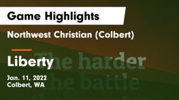 Northwest Christian  (Colbert) vs Liberty Game Highlights - Jan. 11, 2022