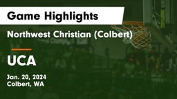 Northwest Christian  (Colbert) vs UCA Game Highlights - Jan. 20, 2024