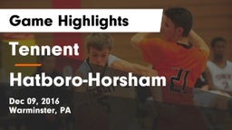 Tennent  vs Hatboro-Horsham  Game Highlights - Dec 09, 2016