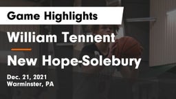 William Tennent  vs New Hope-Solebury  Game Highlights - Dec. 21, 2021