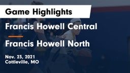 Francis Howell Central  vs Francis Howell North  Game Highlights - Nov. 23, 2021