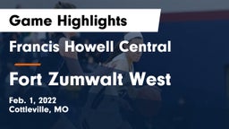 Francis Howell Central  vs Fort Zumwalt West  Game Highlights - Feb. 1, 2022