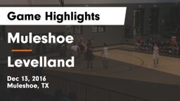 Muleshoe  vs Levelland  Game Highlights - Dec 13, 2016