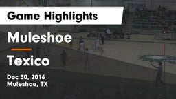 Muleshoe  vs Texico  Game Highlights - Dec 30, 2016
