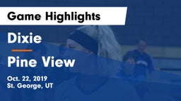 Dixie  vs Pine View  Game Highlights - Oct. 22, 2019