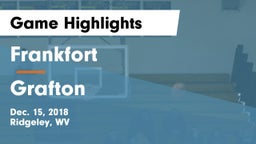 Frankfort  vs Grafton  Game Highlights - Dec. 15, 2018
