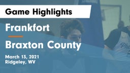 Frankfort  vs Braxton County  Game Highlights - March 13, 2021