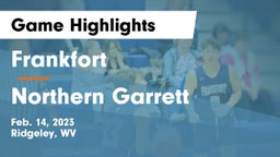 Frankfort  vs Northern Garrett  Game Highlights - Feb. 14, 2023
