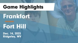 Frankfort  vs Fort Hill  Game Highlights - Dec. 14, 2023