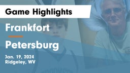 Frankfort  vs Petersburg  Game Highlights - Jan. 19, 2024