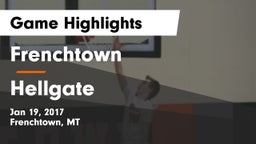 Frenchtown  vs Hellgate  Game Highlights - Jan 19, 2017