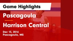 Pascagoula  vs Harrison Central  Game Highlights - Dec 13, 2016