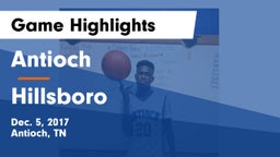 Antioch  vs Hillsboro  Game Highlights - Dec. 5, 2017