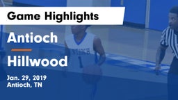 Antioch  vs Hillwood Game Highlights - Jan. 29, 2019