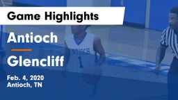 Antioch  vs Glencliff  Game Highlights - Feb. 4, 2020
