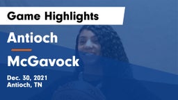 Antioch  vs McGavock  Game Highlights - Dec. 30, 2021