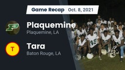 Recap: Plaquemine  vs. Tara  2021