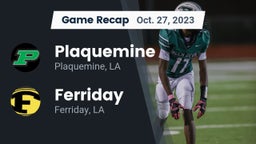 Recap: Plaquemine  vs. Ferriday  2023