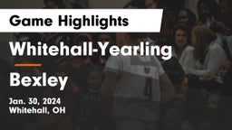 Whitehall-Yearling  vs Bexley  Game Highlights - Jan. 30, 2024