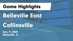 Belleville East  vs Collinsville  Game Highlights - Jan. 9, 2020