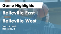 Belleville East  vs Belleville West  Game Highlights - Jan. 14, 2020