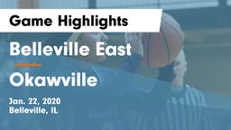 Belleville East  vs Okawville  Game Highlights - Jan. 22, 2020