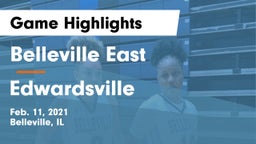 Belleville East  vs Edwardsville  Game Highlights - Feb. 11, 2021