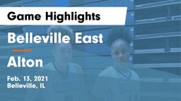 Belleville East  vs Alton  Game Highlights - Feb. 13, 2021