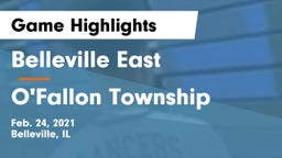 Belleville East  vs O'Fallon Township  Game Highlights - Feb. 24, 2021