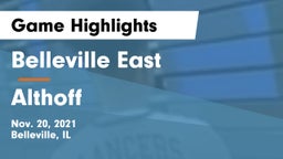Belleville East  vs Althoff Game Highlights - Nov. 20, 2021