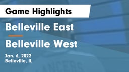 Belleville East  vs Belleville West  Game Highlights - Jan. 6, 2022