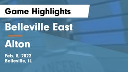 Belleville East  vs Alton  Game Highlights - Feb. 8, 2022