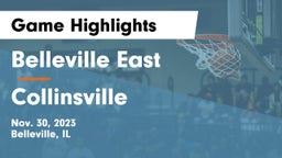 Belleville East  vs Collinsville  Game Highlights - Nov. 30, 2023